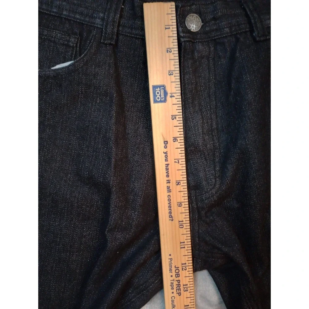 Blac‎ Lacquer Jeans Mens Sz 36 x 28 Black Raw Denim Hip Hop Streetwear Straight